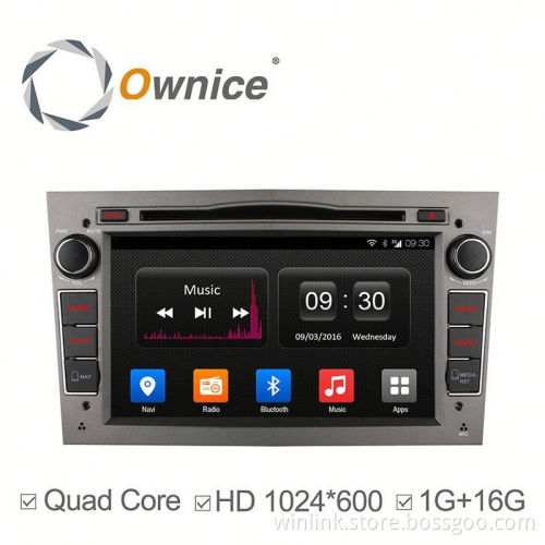Hot selling Quad Core Android 4.4 gps navi car dvd For Opel Astra Antara support OBD+Canbus